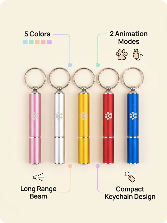 Cat & Dog Laser Toy - Interactive LED Pointer