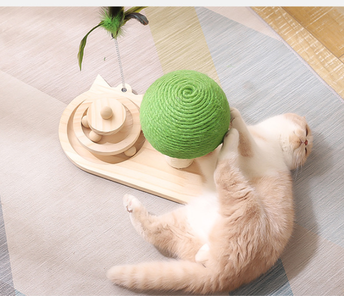 Cat Scratching Post Tree - Sisal, Climb & Scratch