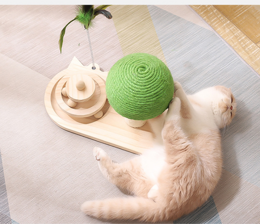 Cat Scratching Post Tree - Sisal, Climb & Scratch