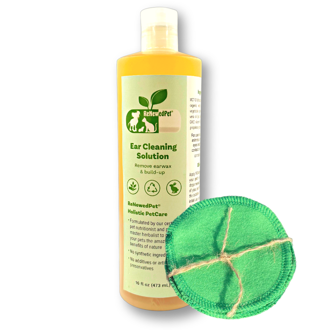 Dog & Cat Ear Cleaning Drops - Vet-Approved, Organic
