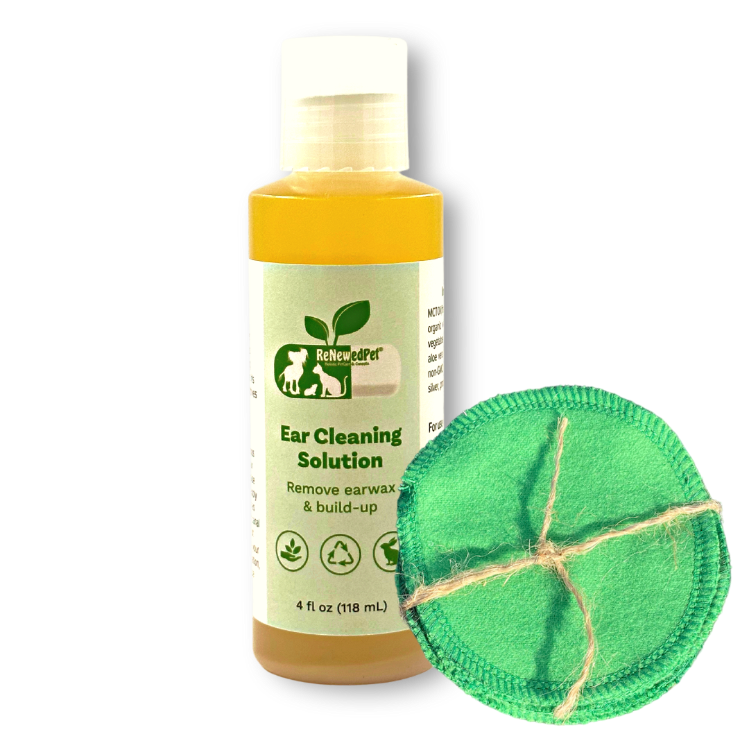 Dog & Cat Ear Cleaning Drops - Vet-Approved, Organic