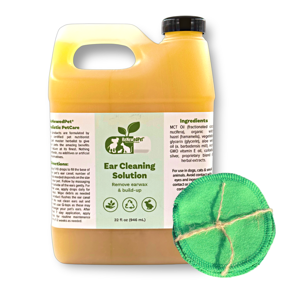 Dog & Cat Ear Cleaning Drops - Vet-Approved, Organic