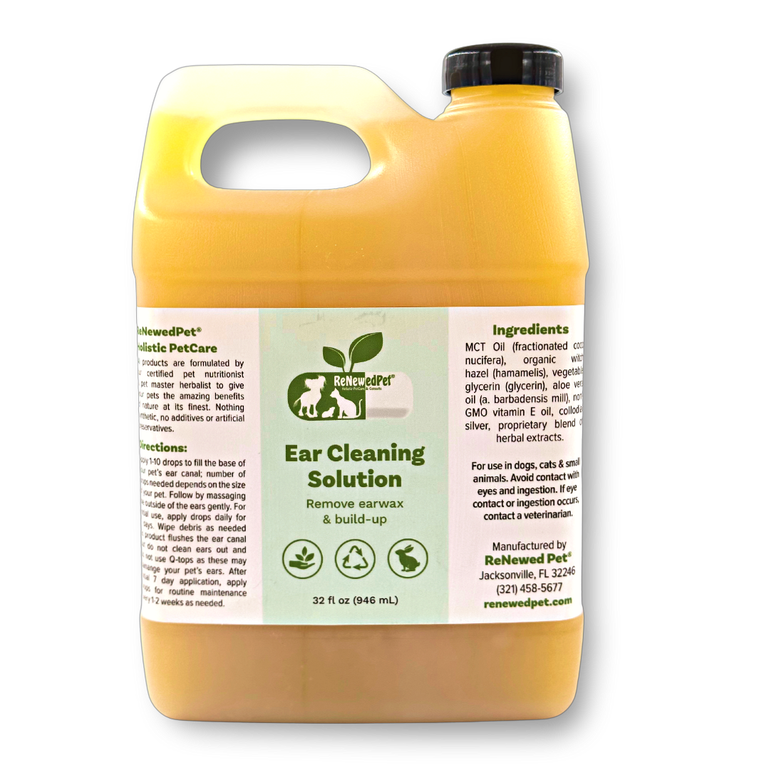 Dog & Cat Ear Cleaning Drops - Vet-Approved, Organic