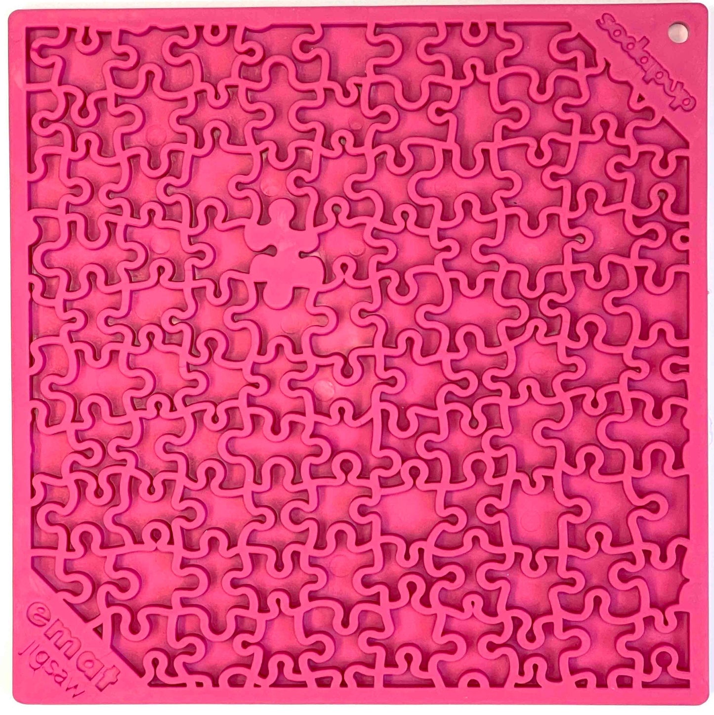 Dog & Cat Lick Mat - Jigsaw Enrichment, Slow Feeder