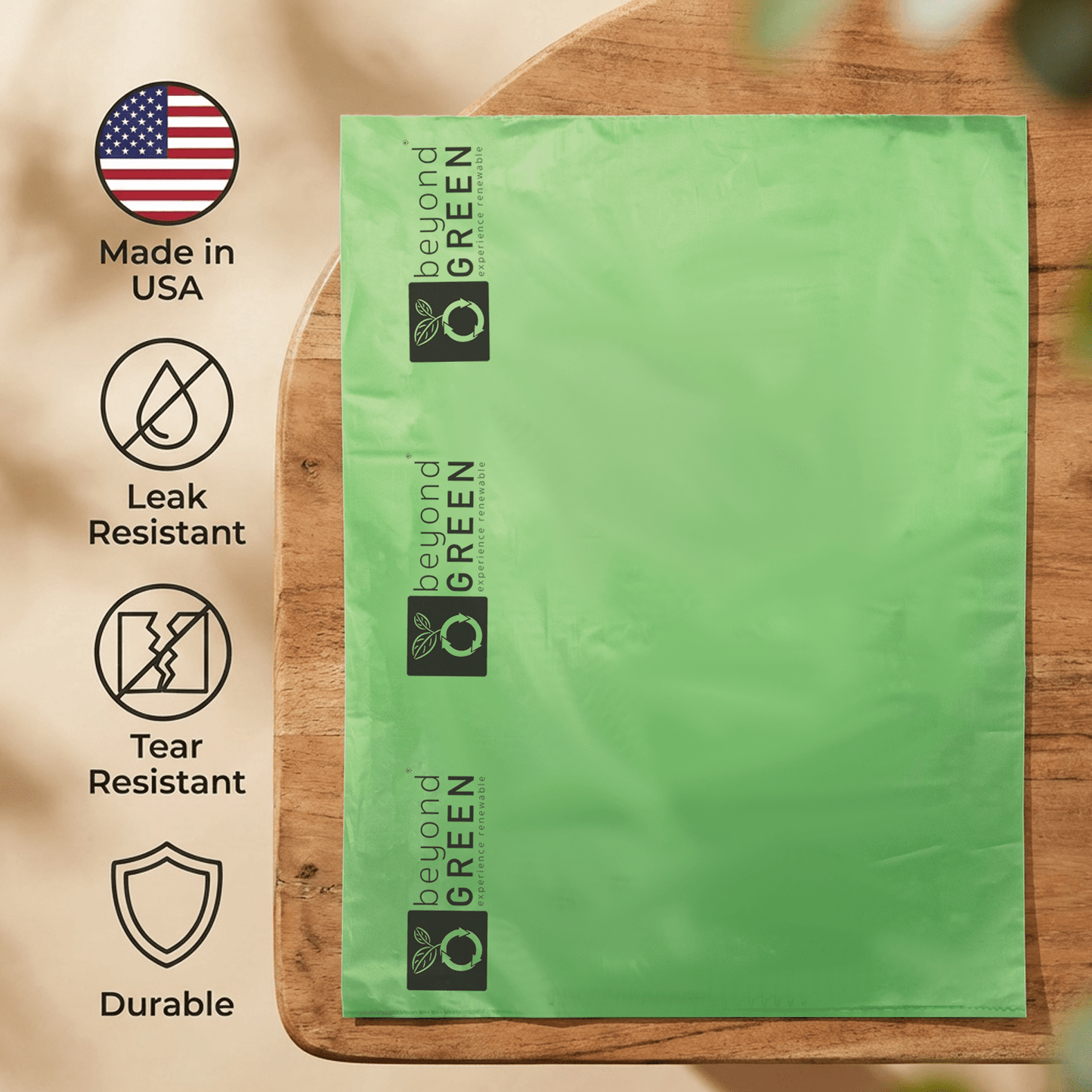 Leak-Resistant Poop Bags