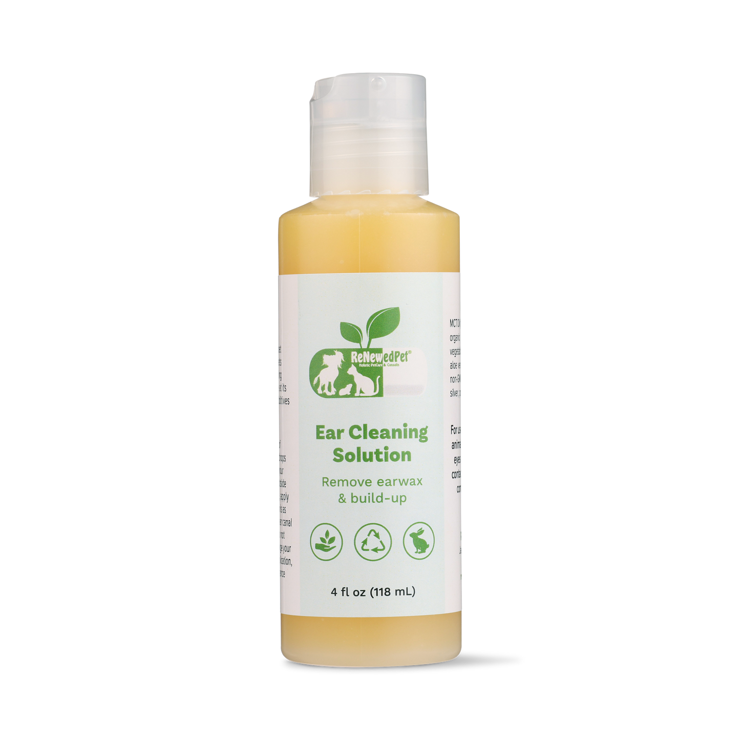 Dog & Cat Ear Cleaning Drops - Vet-Approved, Organic