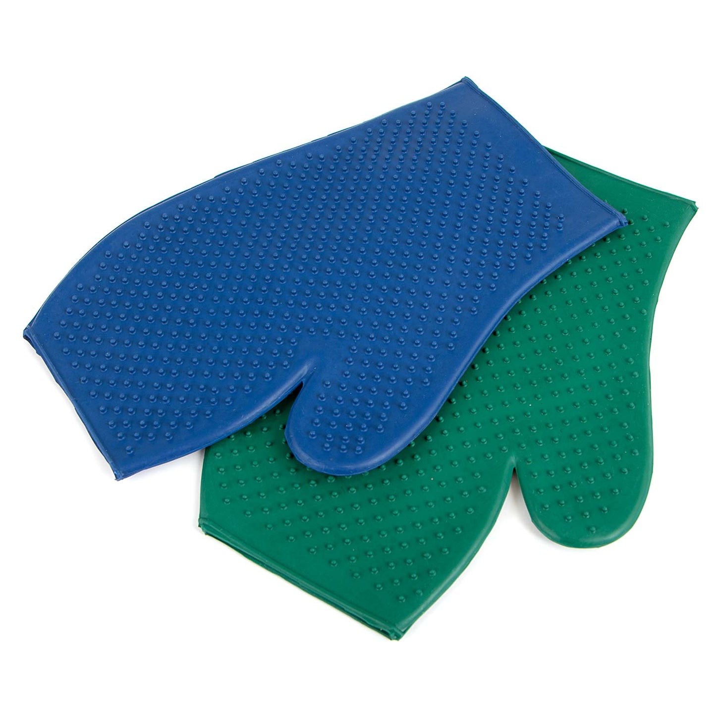 Dog & Cat Grooming Glove - Rubber, De-Shedding
