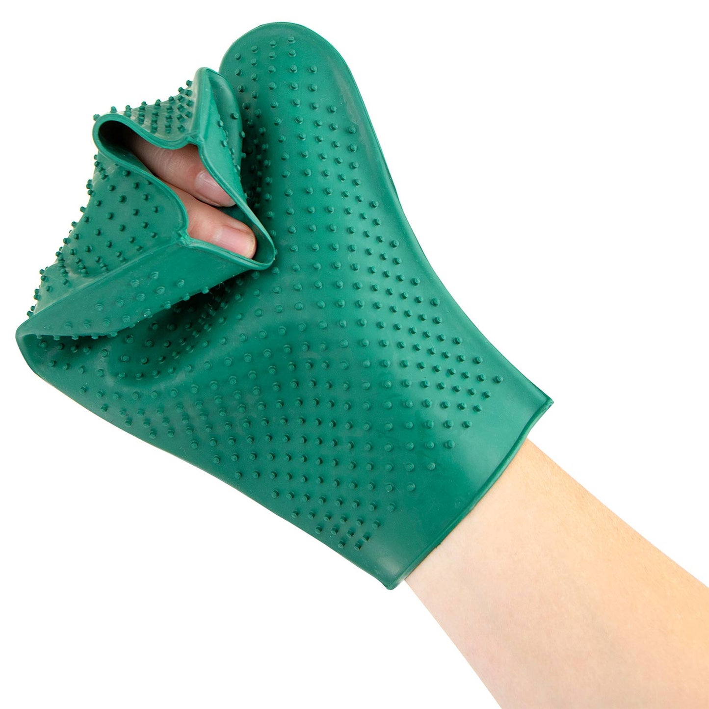 Dog & Cat Grooming Glove - Rubber, De-Shedding