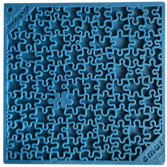 Dog & Cat Lick Mat - Jigsaw Enrichment, Slow Feeder